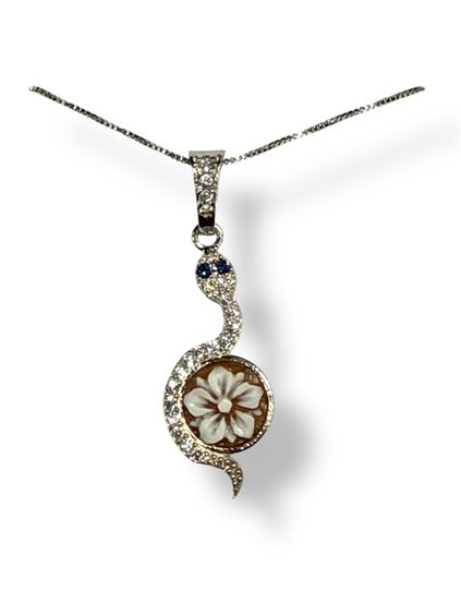 Collar Mandile 1922 Mujer Cammei  in Plata Conchiglia 2KK54501 - 2KK54501